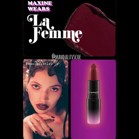 💗MAC COSMETICS Love me Lipstick La Femme - Picture 5 of 9